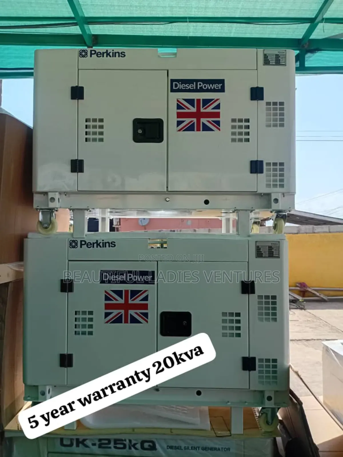 Diesel Power 20kva Perkins One Phase Diesel Generator 20kva