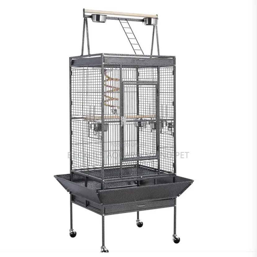 Spacious Long Parrot Cage