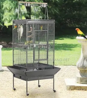 Spacious Long Parrot Cage