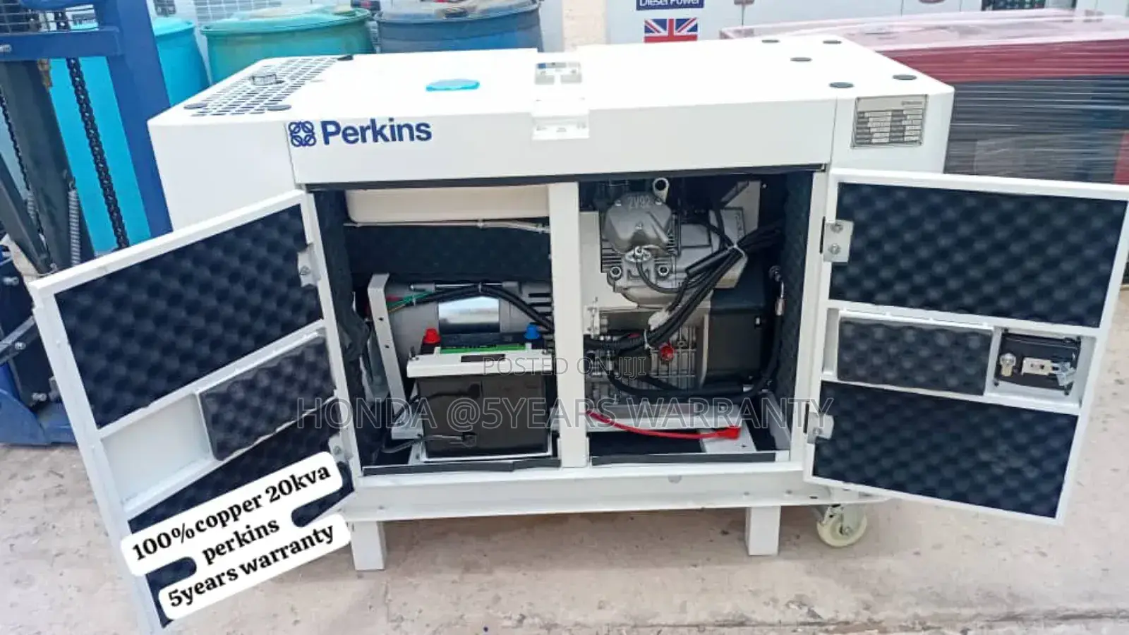 Dependable Source 20kva Perkins Generator Silent 20kva