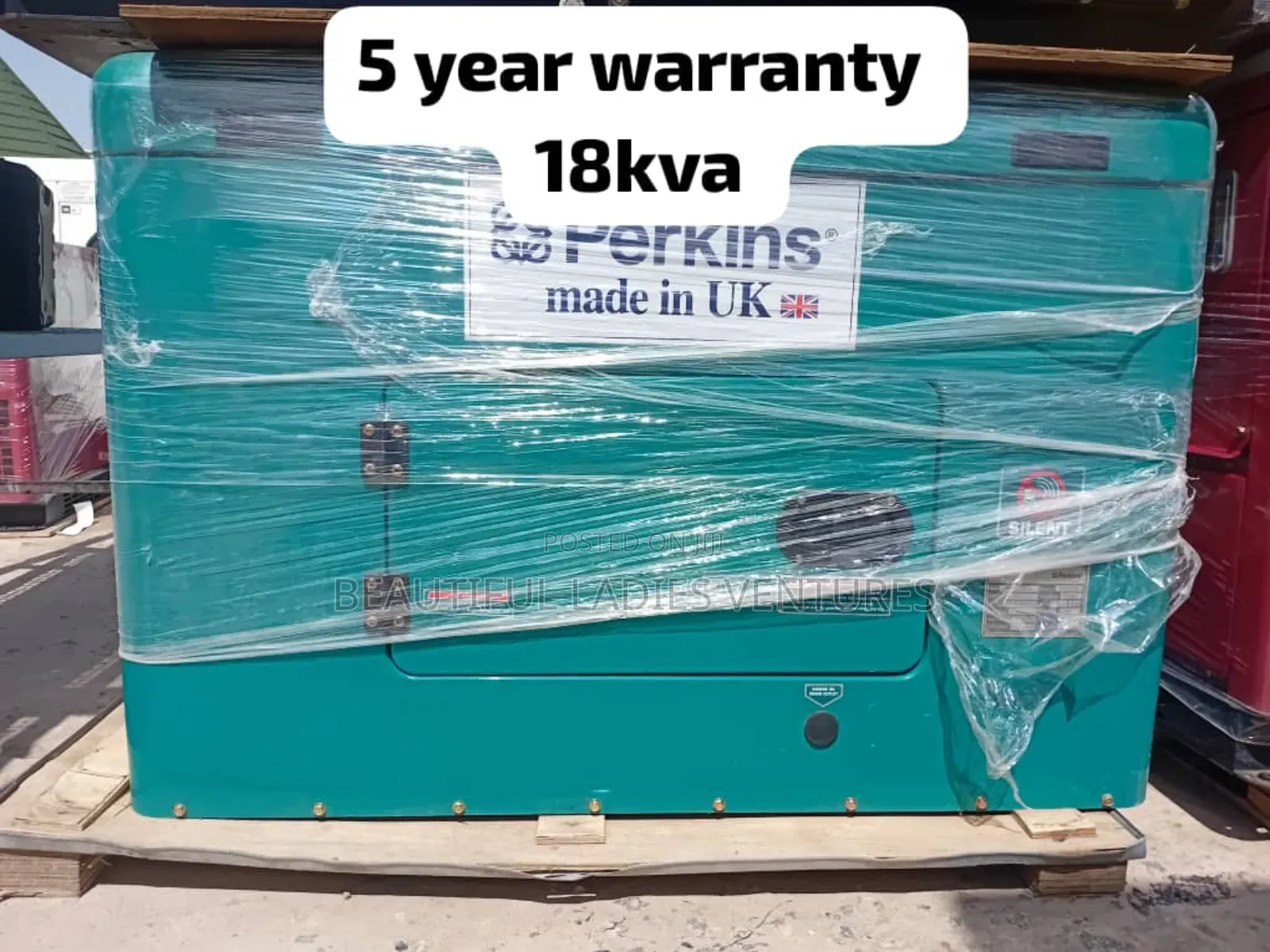 Power Up 18kva 15kw Perkins Diesel Generator Uk 18kva 15kw