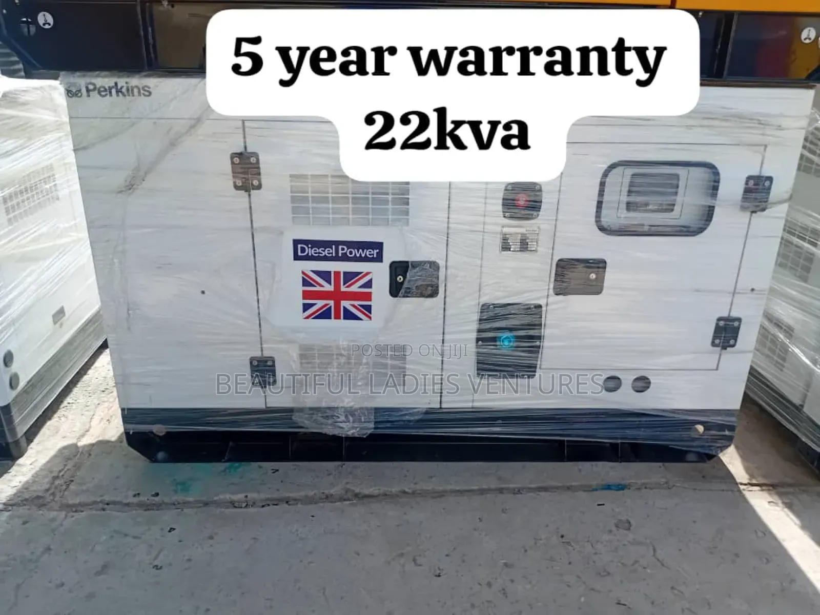 Power Up 22kva Perkins Diesel Silent Generator Uk 22kva