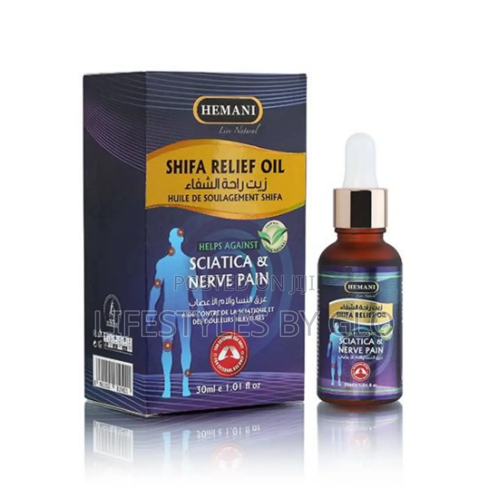 Shifa Relief Oil for Sciatica Nerve Pain