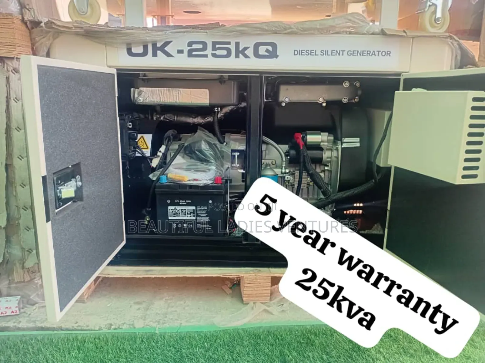 Precision Power 25kva Uk-D Diesel Generator 25kw Uk-D