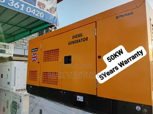 Industrial Strength 50kw Diesel Generator Built to Last