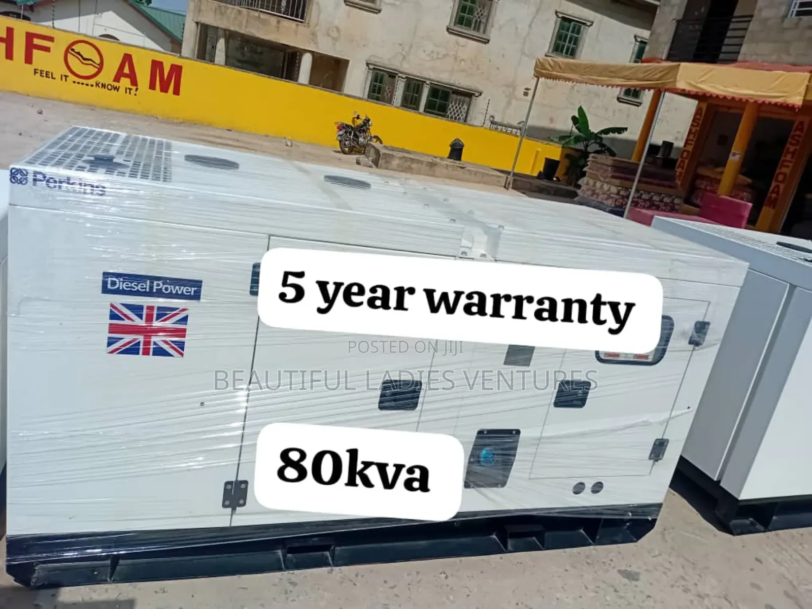 Future Proof Power Perkins Uk 80kva Diesel Generator 70kva