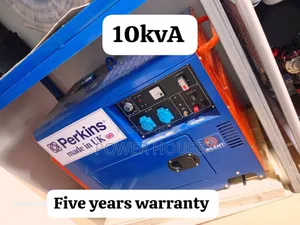 Warranted 10kva 13000watts Perkins Diesel Generator