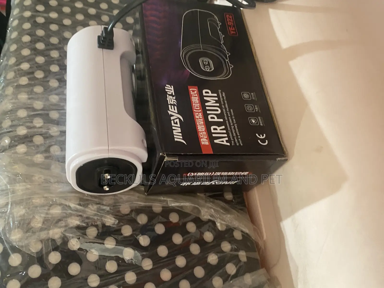 Jingy Double Outlet Airpump With Regulator