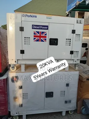 User Friendly 20kva Perkins Diesel Generator Sleek Design