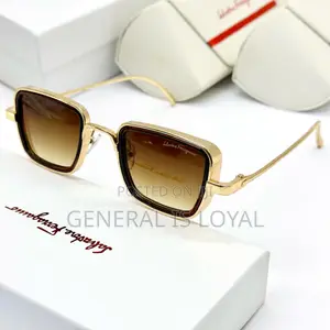Salvatore Ferragamo Metal Sunglasses