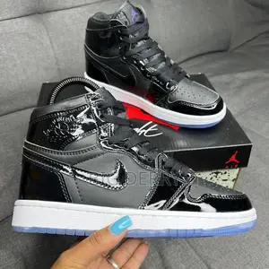 Air Jordan 1 Long Mirror Black