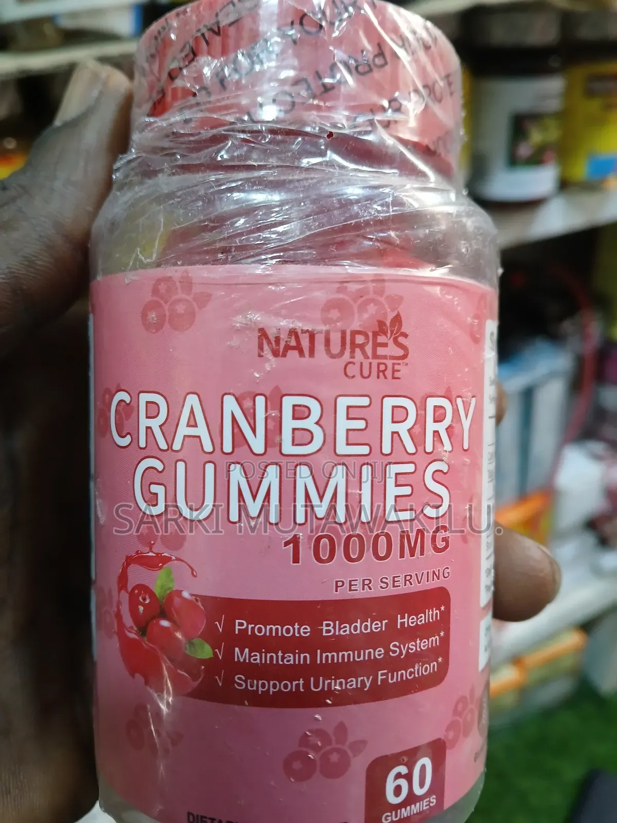 Cranberry Gummies.