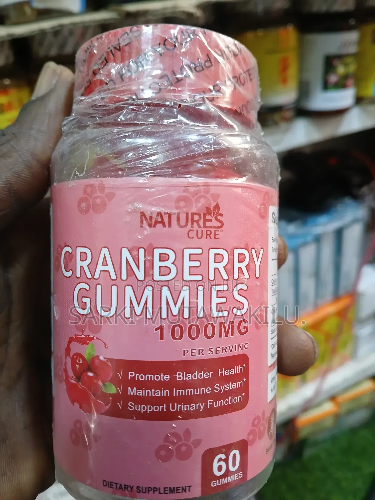 Cranberry Gummies.