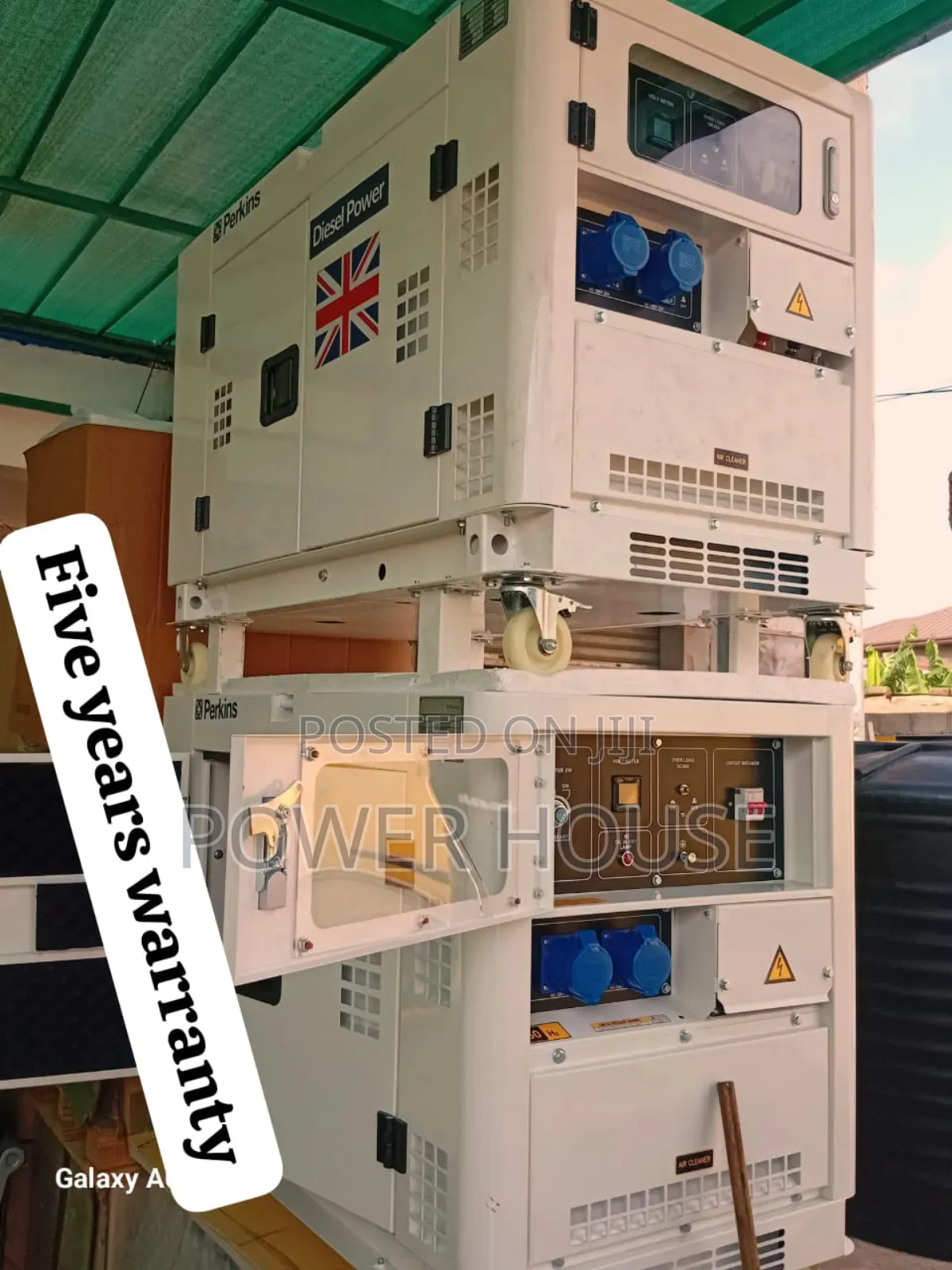 Wire 20kva Perkins Diesel Generator 20kva