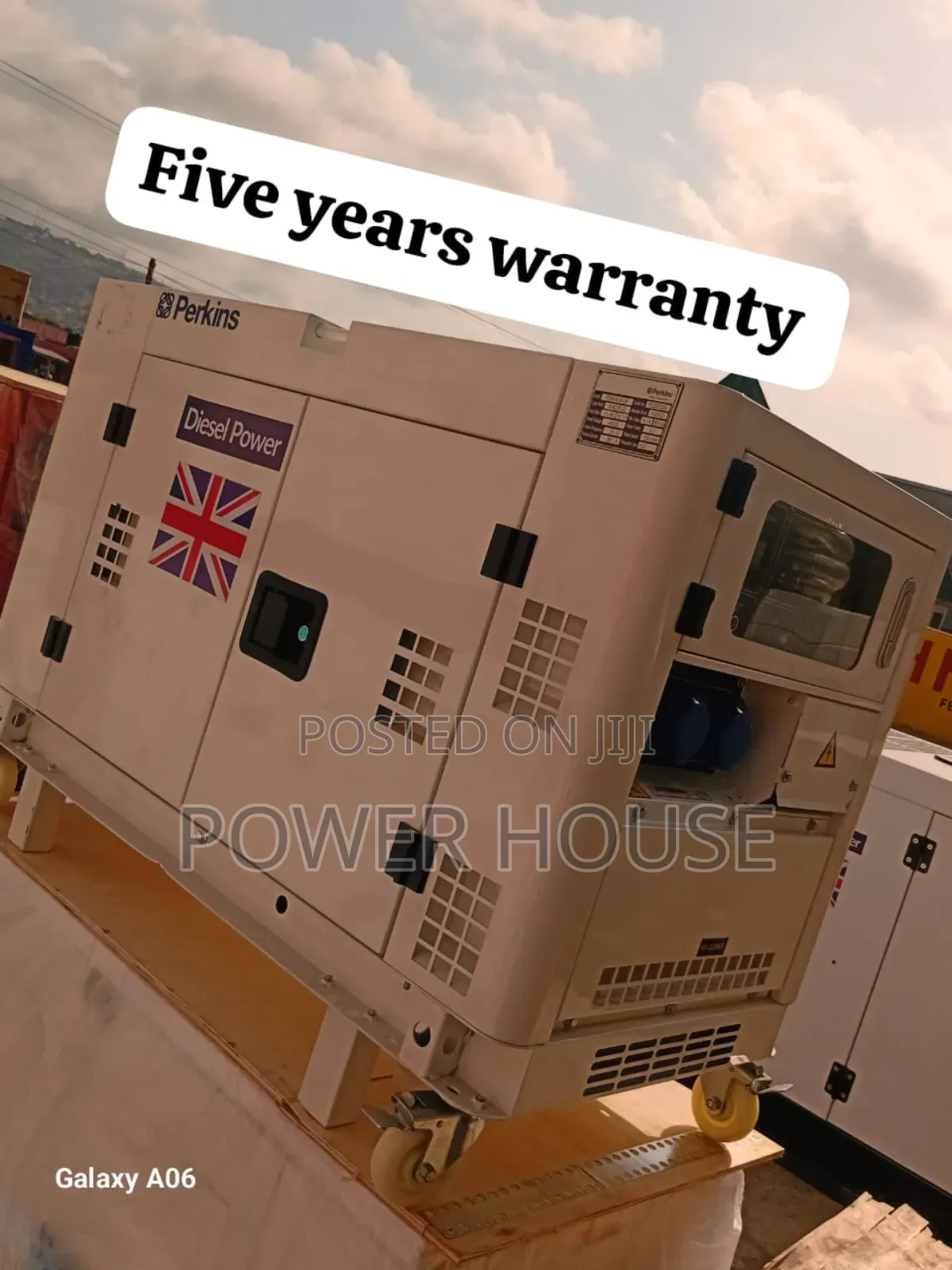 Excited 20kva Perkins Diesel Generator 20kva