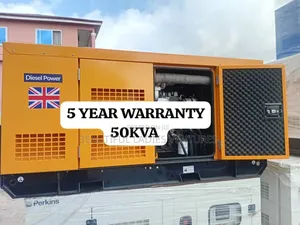 Hassle Free 50kva Perkins Diesel Generator 50000watts Uk