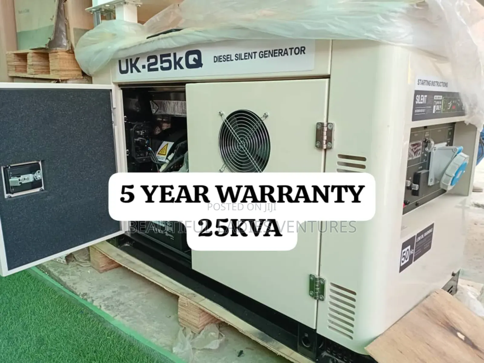 Hassle Free 25kva Uk-D Diesel Generator 25000watts Uk Made