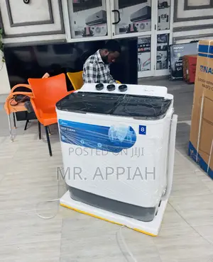 Check Out Affordable Midea 8kg Front Load Washing Machine.