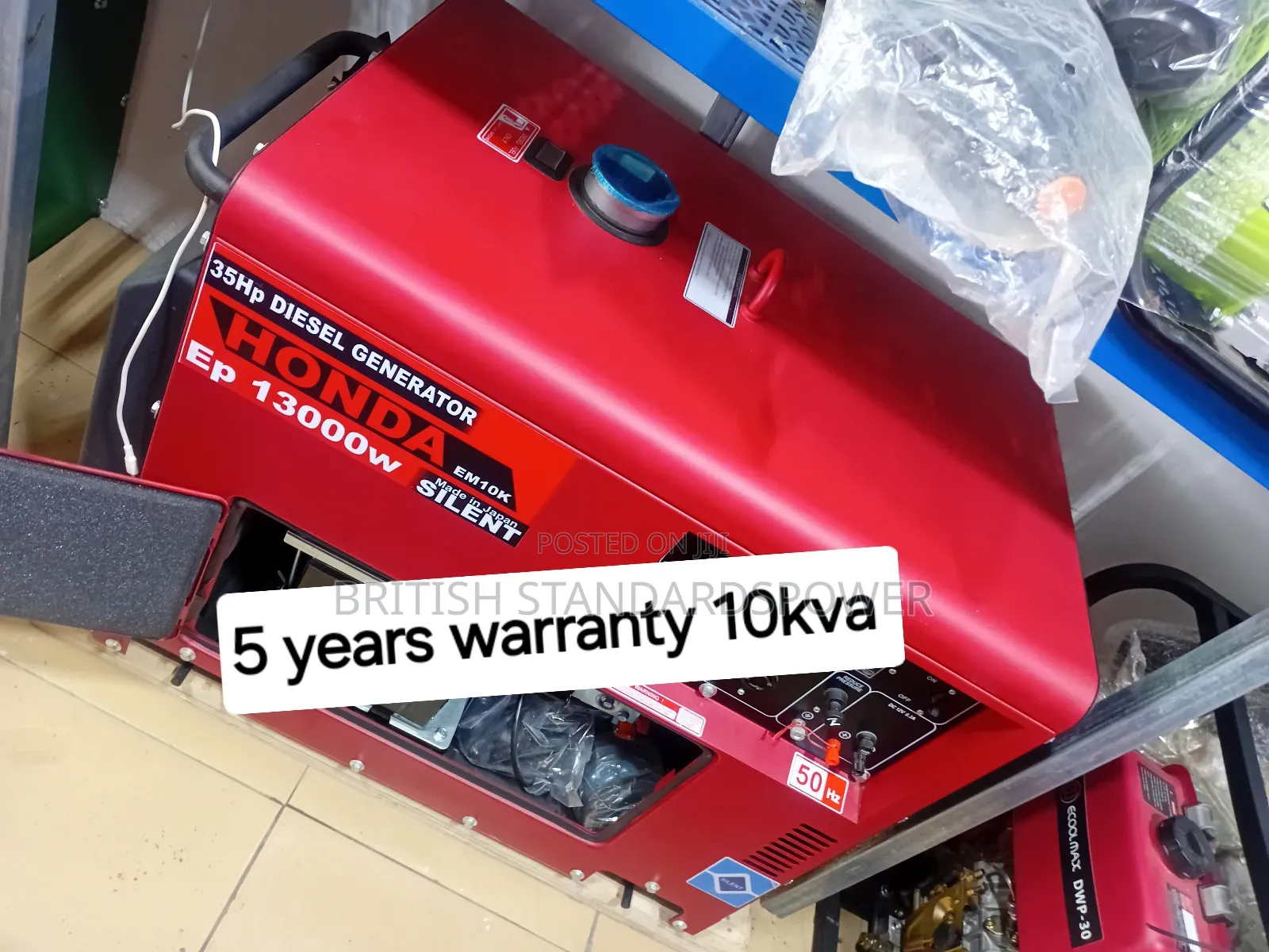 Approved and Effective 10kva Silent Diesel Generator