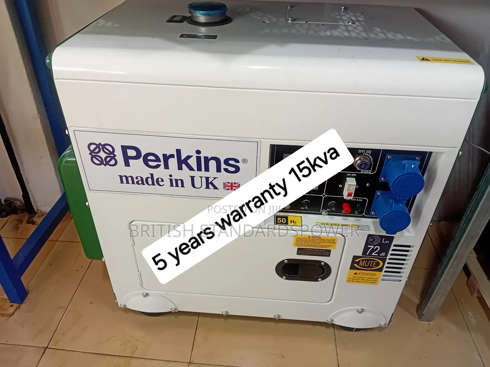 High Capacity Flow 15kva Silent Diesel Generator
