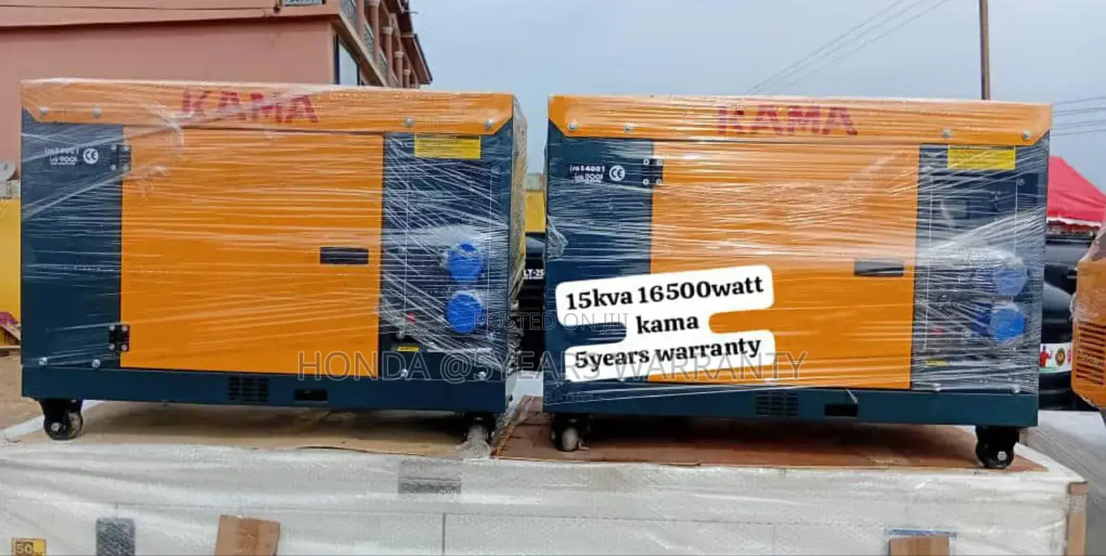 Your Energy Concierge 15kva Kama Generator 16500watt 15kva