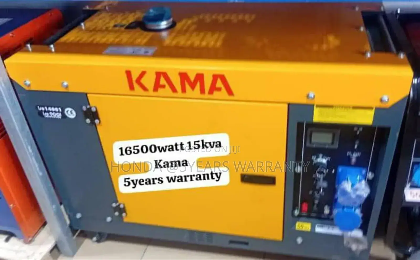 Powering Excellence 15kva Generator Kama 16500watt 15kva