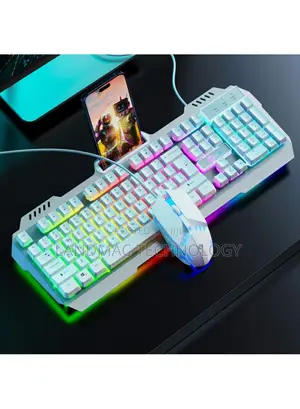 Lenovo Backlight Wired Gaming Mechanical Keyboard Mouse Set