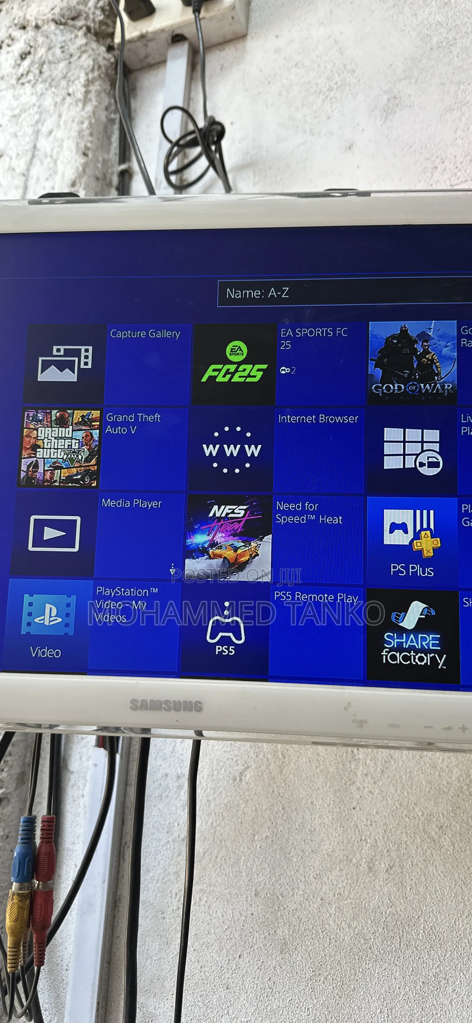 Ps4 Slim Console Loaded With 7games With One Pad