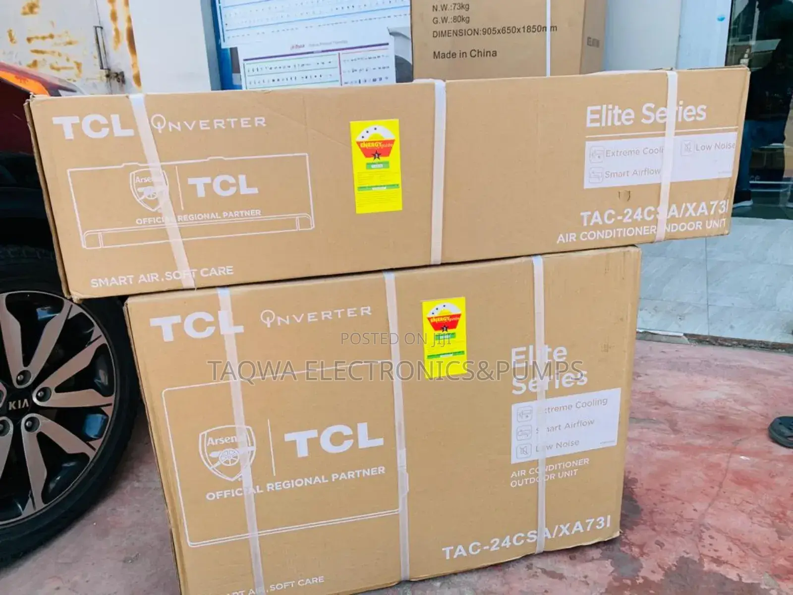 Elevated TCL 2.5hp Inverter Air Conditioner