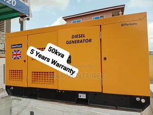 Long Battery Life 50kva Diesel Generator Silent