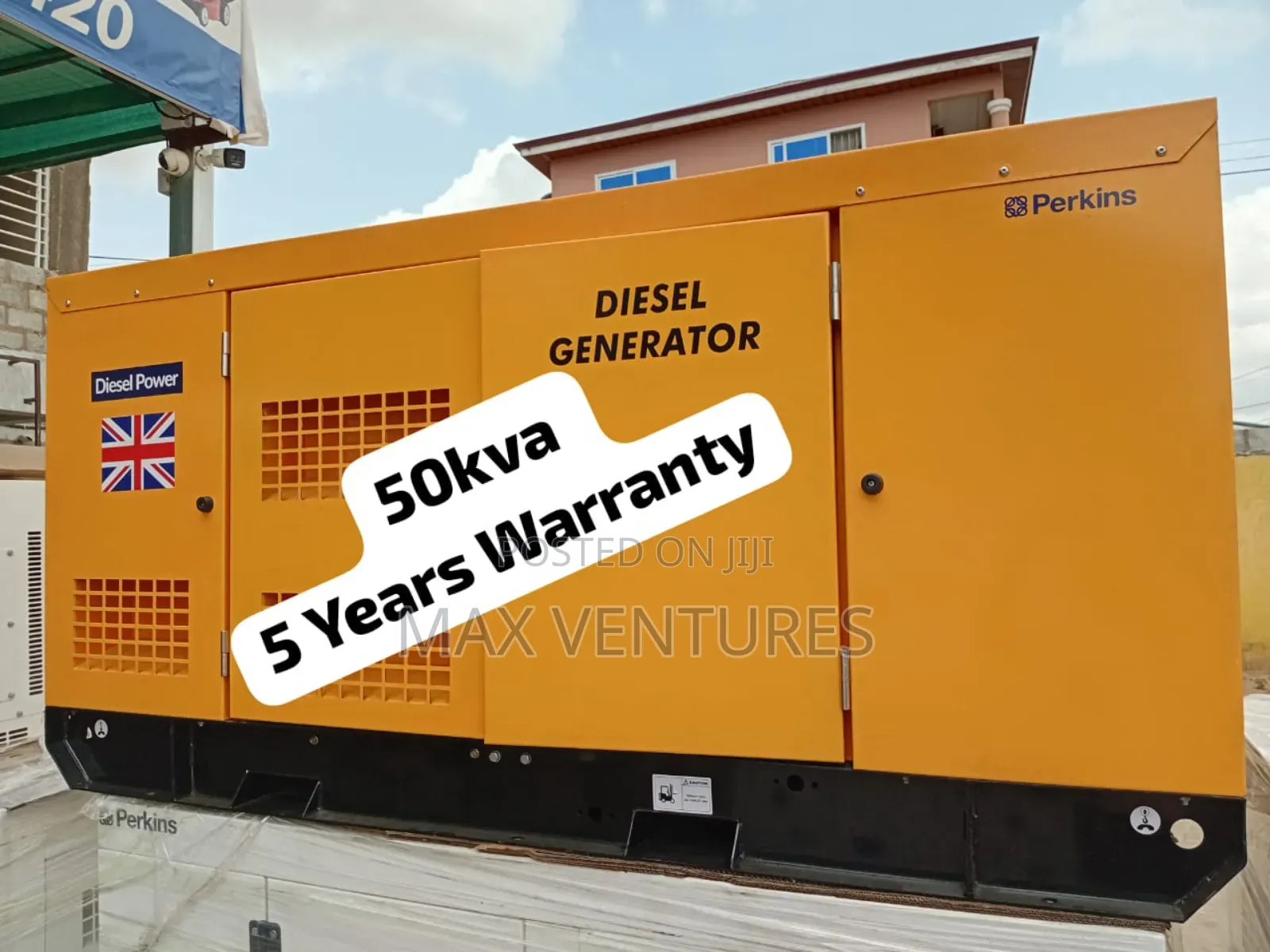 Silent 50kw Perkins Diesel Weatherproof Design Generator