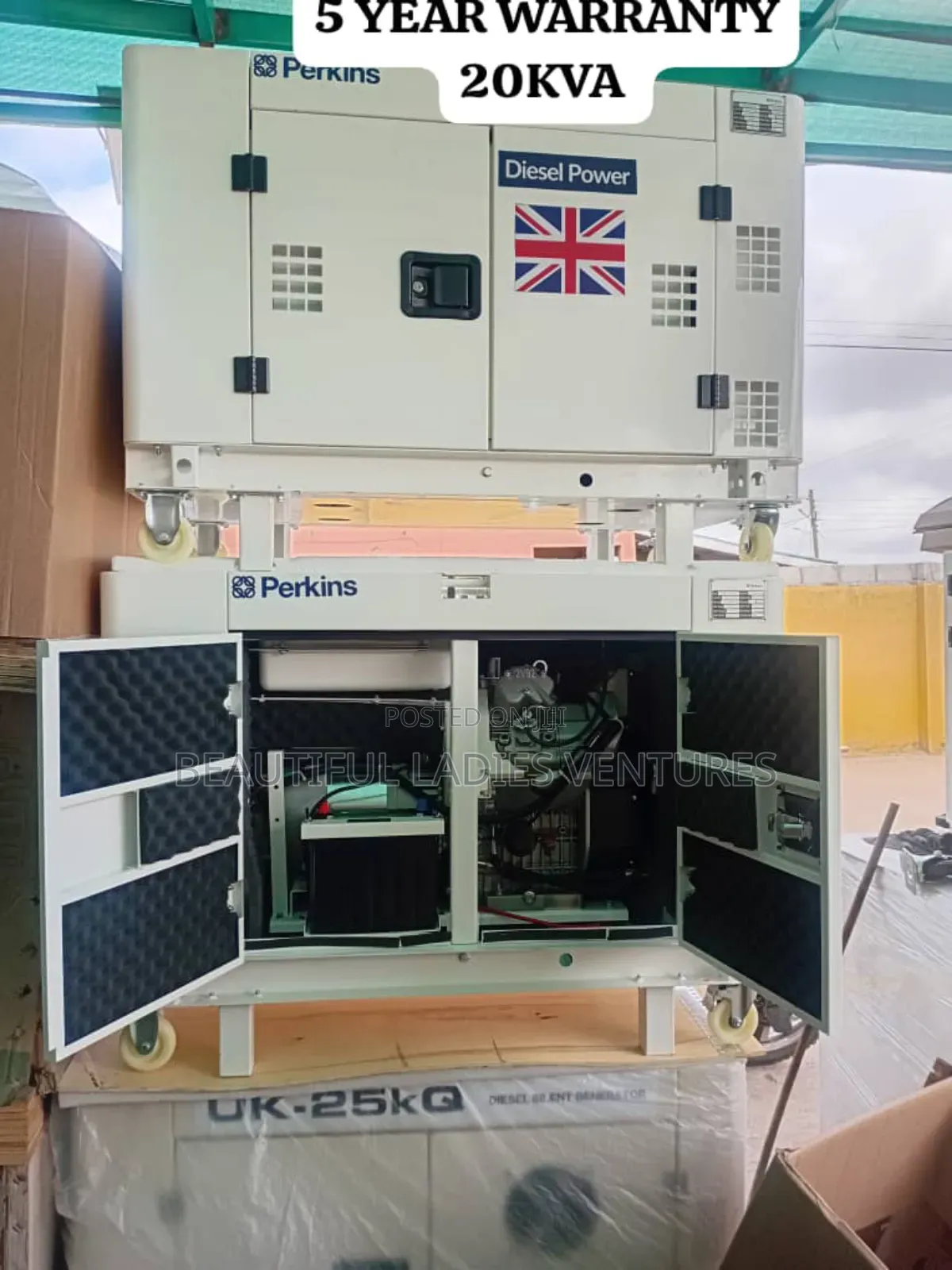 Perkins 20kva Diesel Generator Effortless Operation 20kva