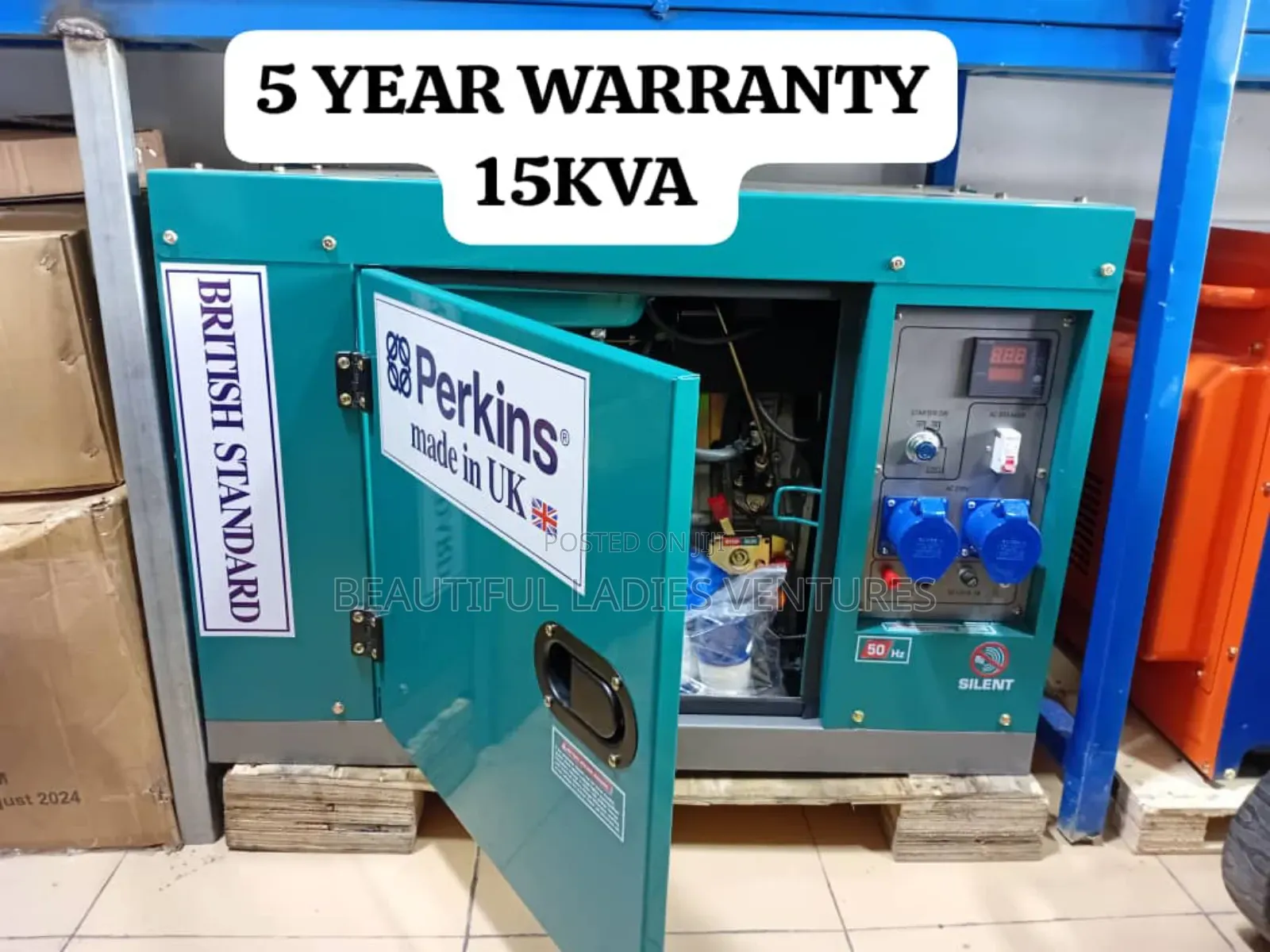 Perkins 15kva Diesel Generator Effortless Operation 15kva
