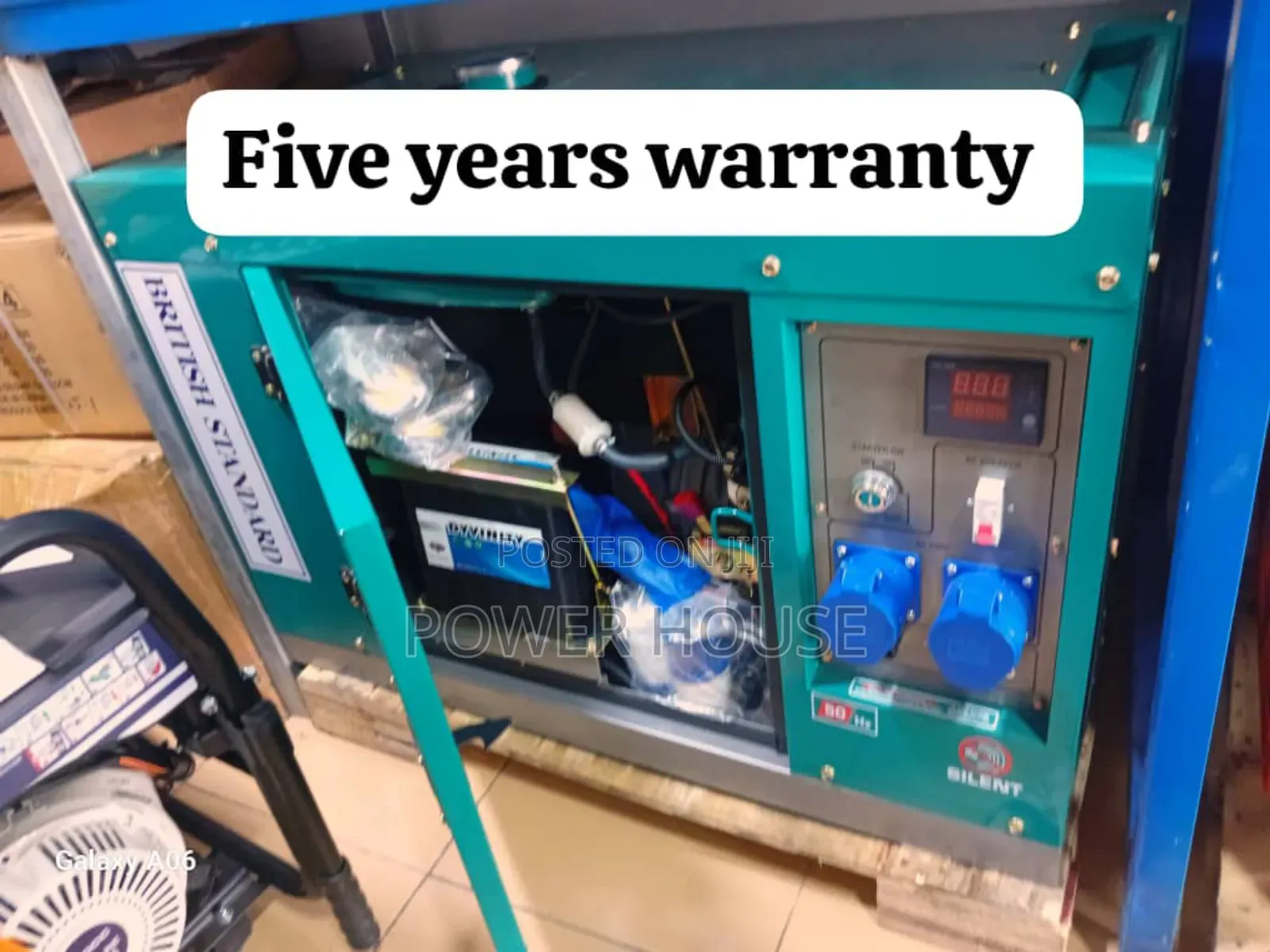 Industrial Source 15kva 16500watts Perkins Diesel Generator