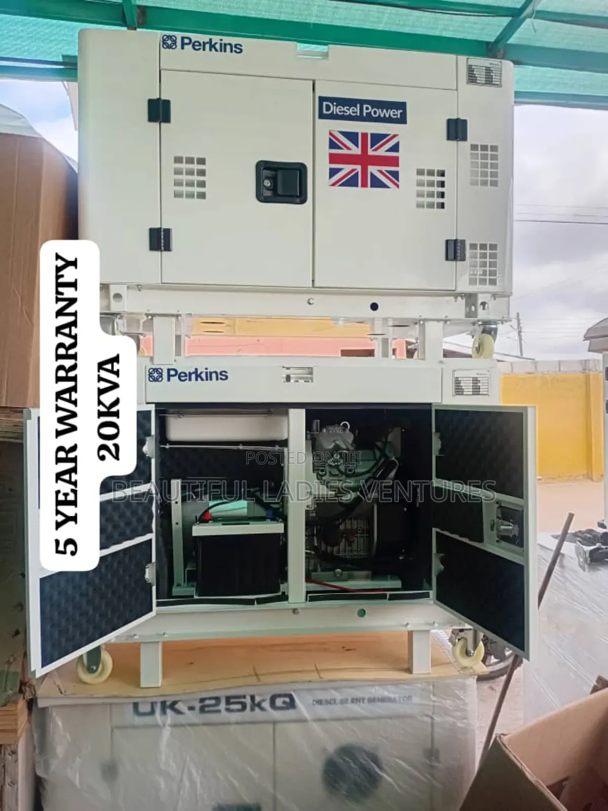 Easygoing Operation 20kva Perkins Diesel Genset 20kva Diesel