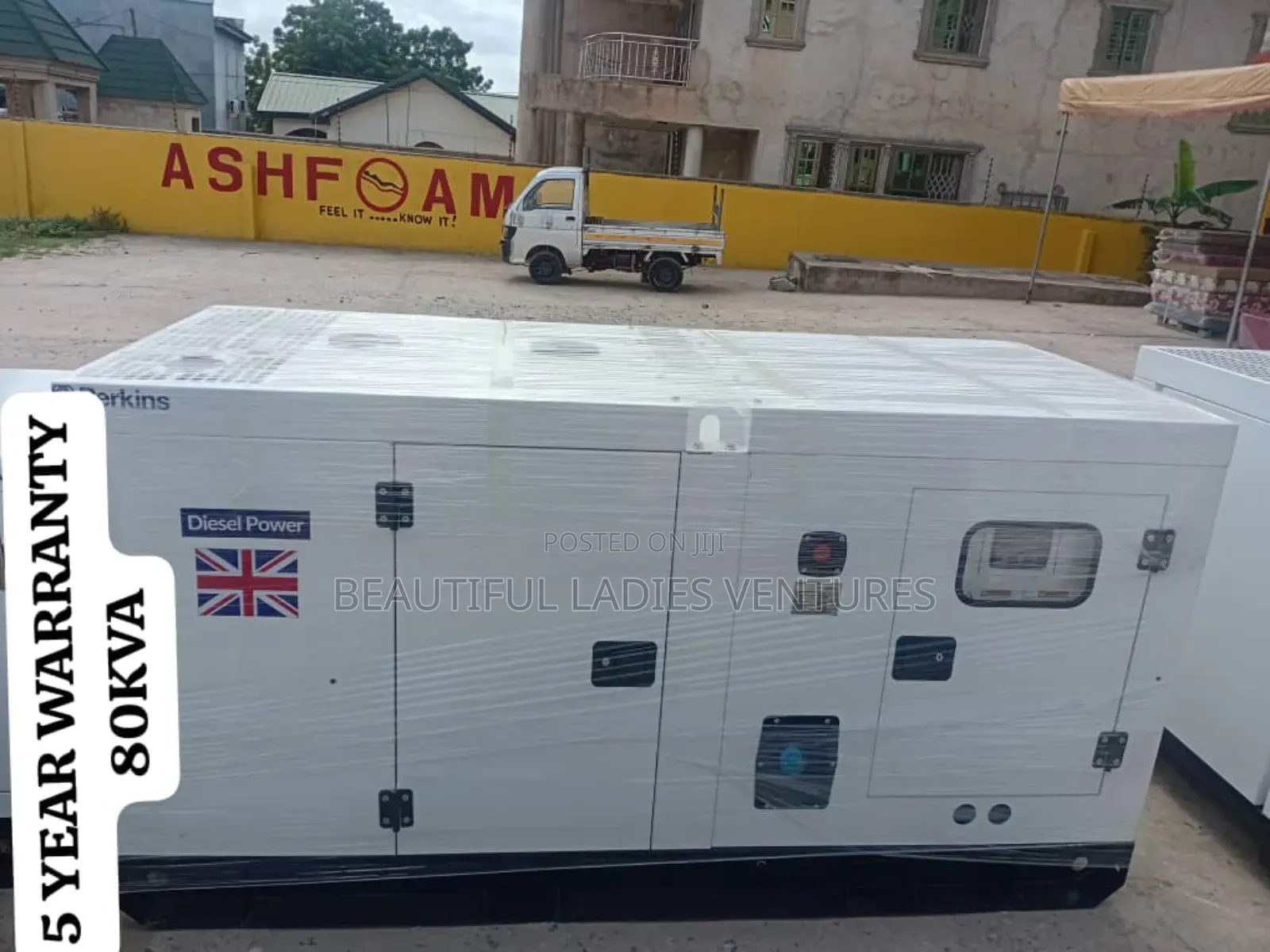 Easygoing Operation 80kva Perkins Diesel Genset 80kva Diesel