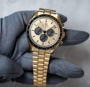 Omega Speed Master Gold and Green Dial