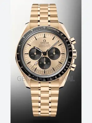 Omega Speed Master Gold and Green Dial