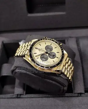 Omega Speed Master Gold and Green Dial