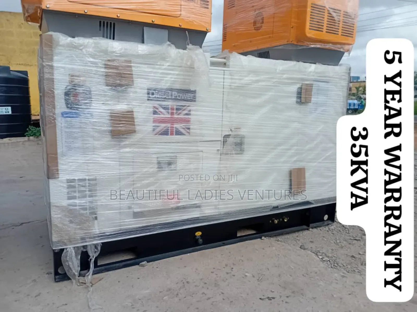 Powerrush 35kva Diesel Generator Perkins Uk Standard 35kva