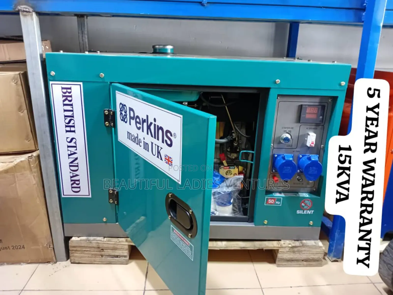 Powerrush 15kva Diesel Generator Perkins Uk Standard 15kva