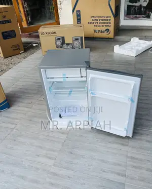 Energy Efficient Pearl 1 Door Mini Fridge(Gray) 