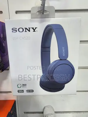 Sony Wh-Ch520 Wireless Headphones Bluetooth on-Ear Headset