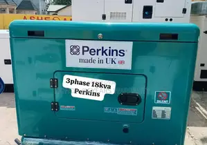 Energy's Next Chapter 18kva Perkins 20000watt Generator 15kv
