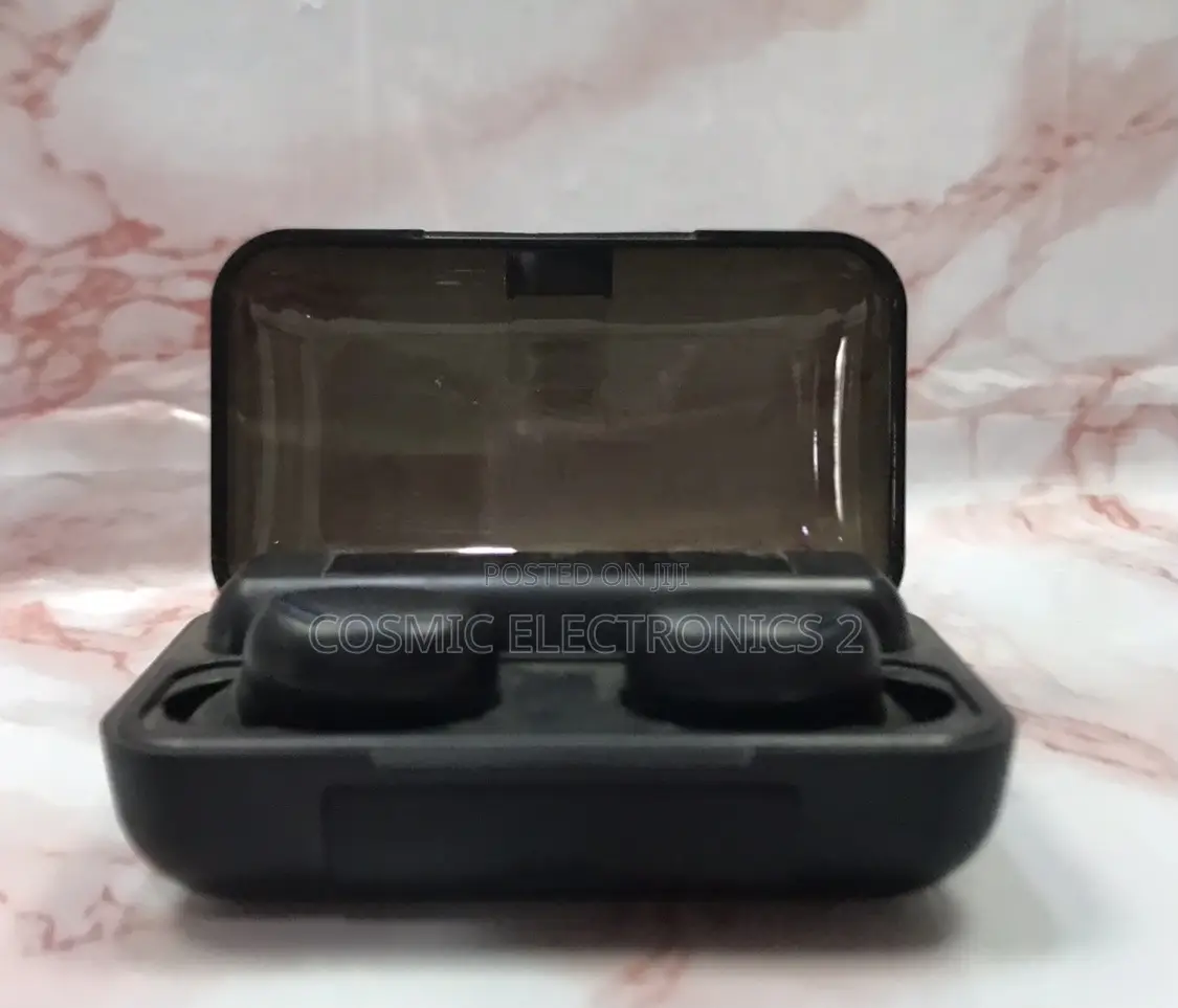 True Wireless Earbuds With 1200mAh Charging Power Bank