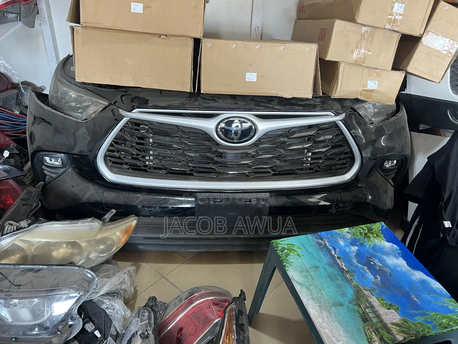 Toyota Highlander 2020 Front Cut Complete Available