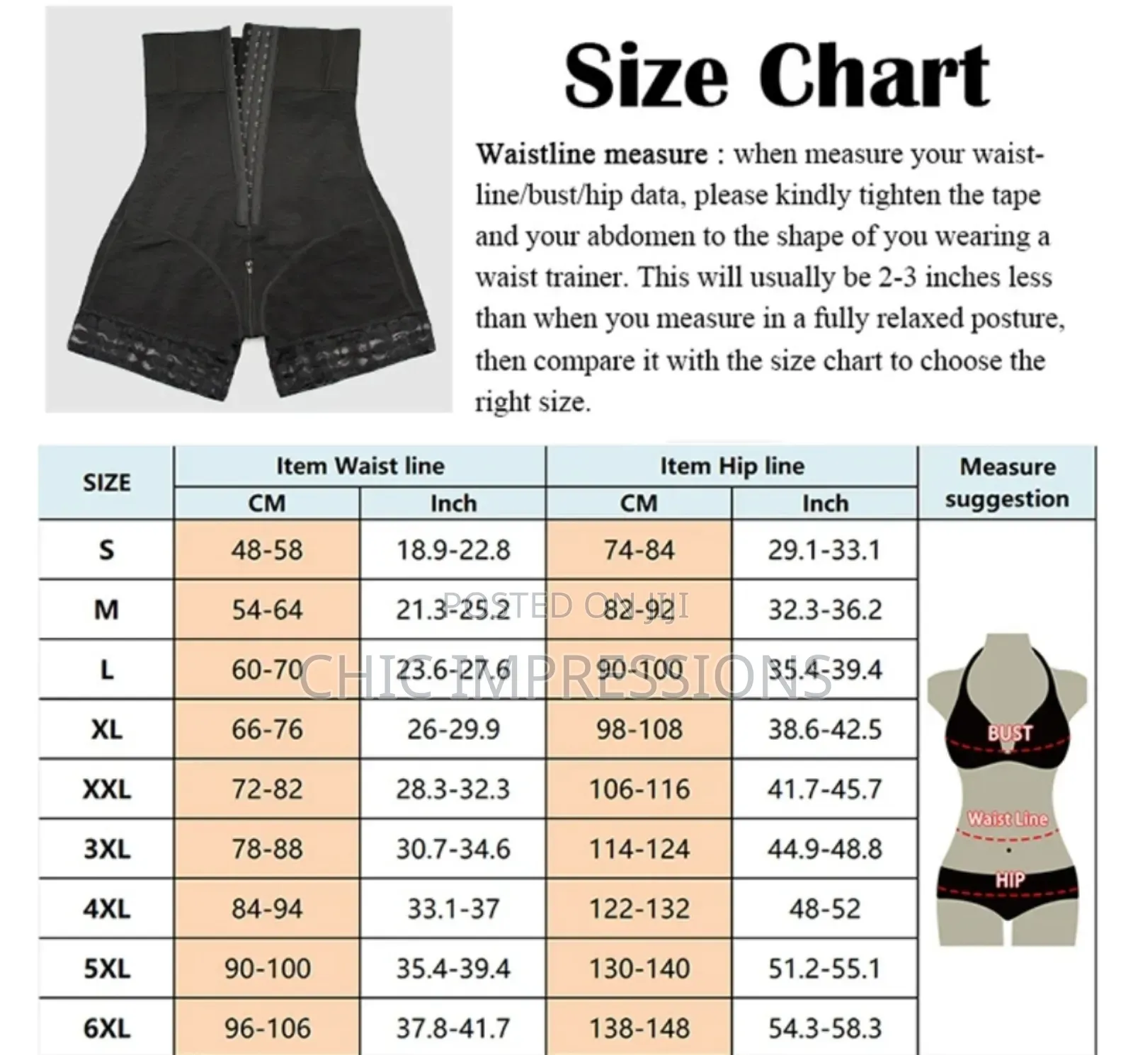 High Waist Compression Shaper