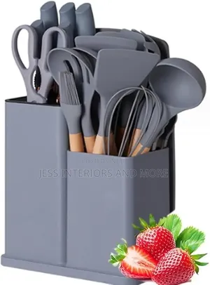 19 PCS Set of Silicone Kitchen Utensil