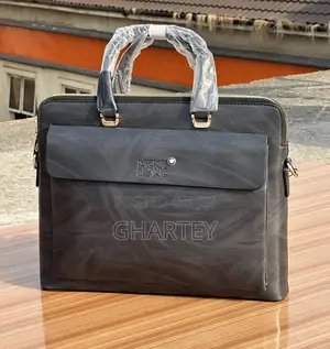 High Quality Waterproof Men’S Leather Laptop Bag/Hand Bag