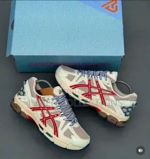 Asics Gel Cream Red N Blue